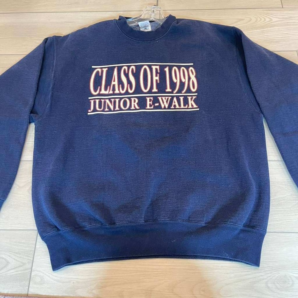Vintage Class of 1998 Junior E-Walk Fruit‎ of the Loom Sweatshirt Texas A&M XL